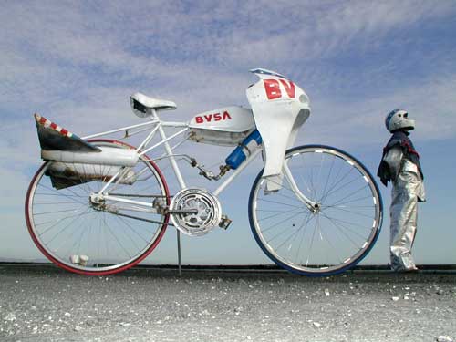 Moon bike prototype