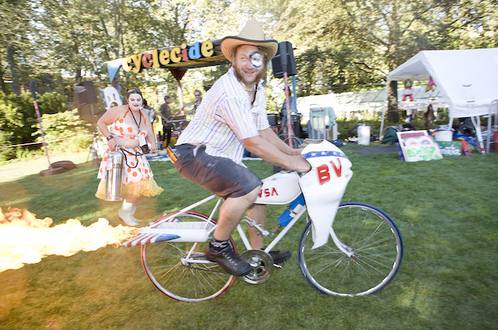 Plumber and Rocketbike by Sucka Pants